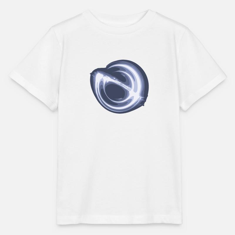 Trou noir - T-shirt bio MINI CREATOR Stanley/Stella Enfant - blanc