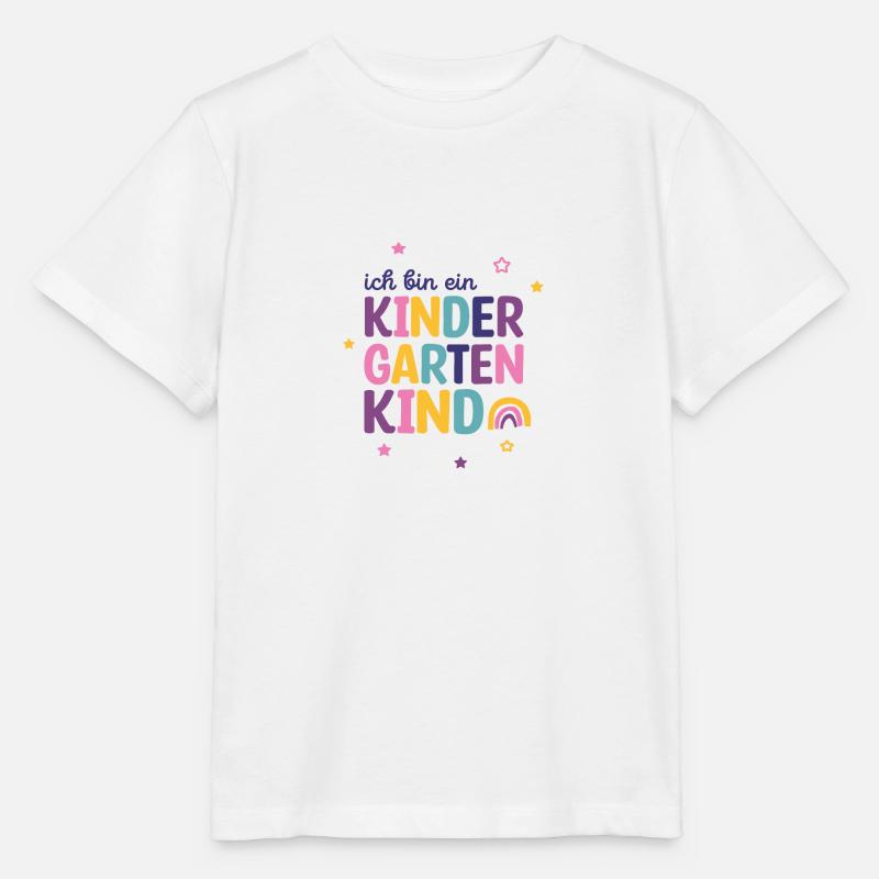 Ich bin ein Kitakind 2023 / Kindergartenkind - Stanley/Stella Kinder T-Shirt MINI CREATOR  - Weiß