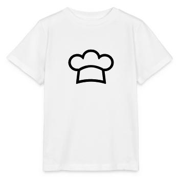 Cuisinier - T-shirt bio MINI CREATOR Stanley/Stella Enfant - blanc - Devant - Maike (125cm)
