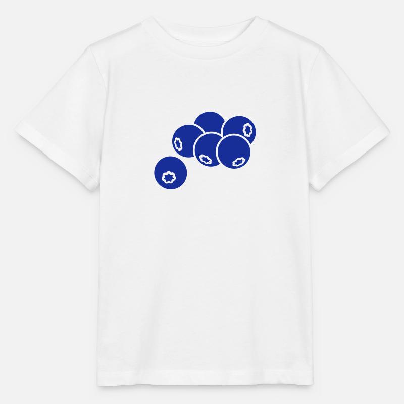 Blaubeere - Stanley/Stella Kinder T-Shirt MINI CREATOR  - Weiß