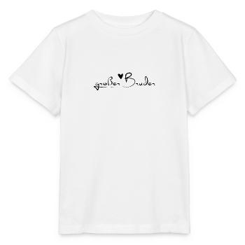 großer Bruder - Stanley/Stella Kinder T-Shirt MINI CREATOR  - Weiß - Vorne - Maike (125cm)
