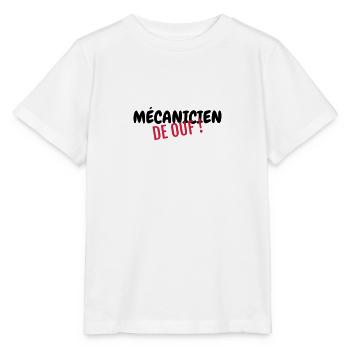 Mechanik / Mechaniker / Auto / Garage - Stanley/Stella Kinder T-Shirt MINI CREATOR  - Weiß - Vorne - Maike (125cm)