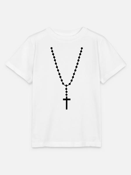 Halskette Hip Hop - Stanley/Stella Kinder T-Shirt MINI CREATOR - Weiß