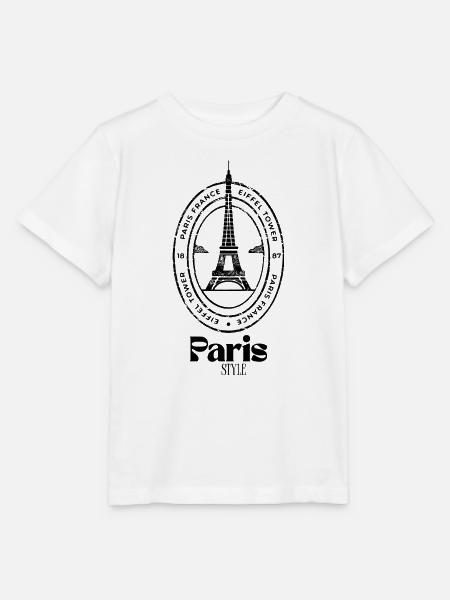 Pariser Stil - Stanley/Stella Kinder T-Shirt MINI CREATOR - Weiß