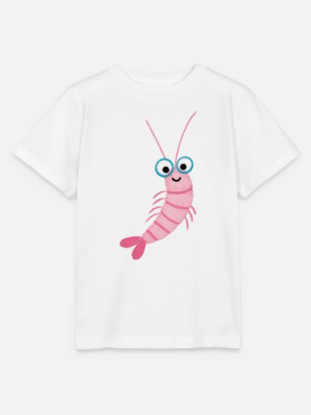 Garnele - Stanley/Stella Kinder T-Shirt MINI CREATOR - Weiß