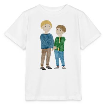 Kinderszene beste Freunde - Stanley/Stella Kinder T-Shirt MINI CREATOR  - Weiß - Vorne - Maike (125cm)