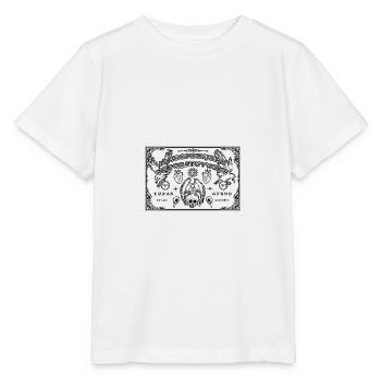 Spirit Board & Planchette Halloween Rabe - Stanley/Stella Kinder T-Shirt MINI CREATOR  - Weiß - Vorne - Maike (125cm)