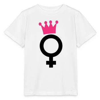 feme - T-shirt bio MINI CREATOR Stanley/Stella Enfant - blanc - Devant - Maike (125cm)
