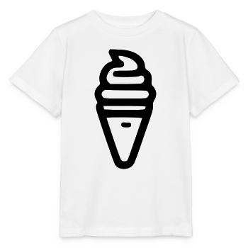 Eis - Stanley/Stella Kinder T-Shirt MINI CREATOR  - Weiß - Vorne - Maike (125cm)