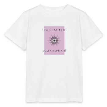 vivre au soleil - T-shirt bio MINI CREATOR Stanley/Stella Enfant - blanc - Devant - Maike (125cm)