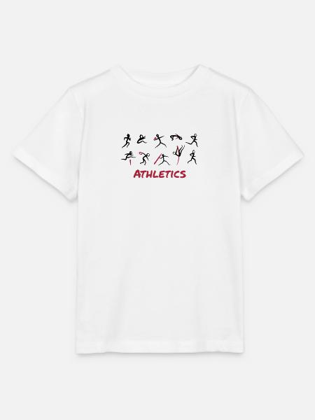 Leichtathletik, Zehnkampf - Stanley/Stella Kinder T-Shirt MINI CREATOR  - Weiß