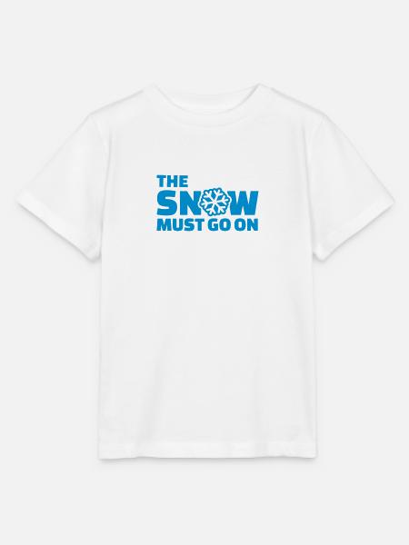 Schnee - Stanley/Stella Kinder T-Shirt MINI CREATOR - Weiß