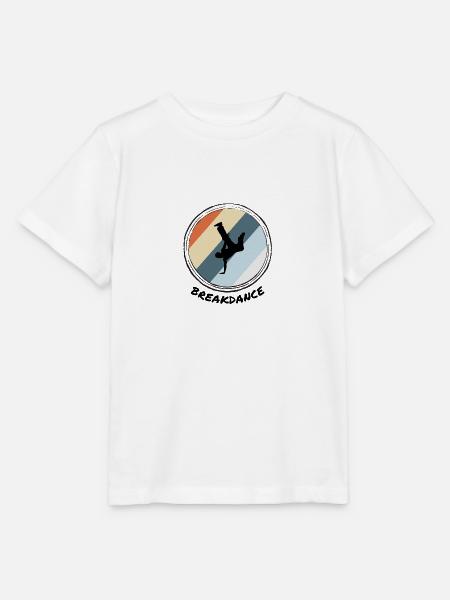 Breakdance - Stanley/Stella Kinder T-Shirt MINI CREATOR - Weiß