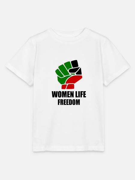 Women life freedom - Stanley/Stella Kinder T-Shirt MINI CREATOR - Weiß