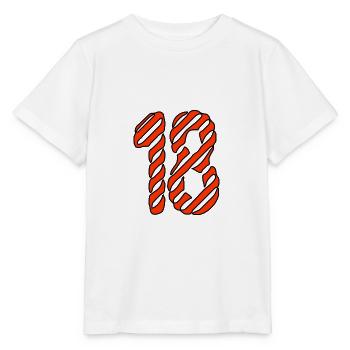 ANNIVERSARY. HAPPY BIRTHDAY. HAPPY BIRTHDAY. - Stanley/Stella MINI CREATOR Kids’ T-Shirt - white - Front - Maike (125cm)
