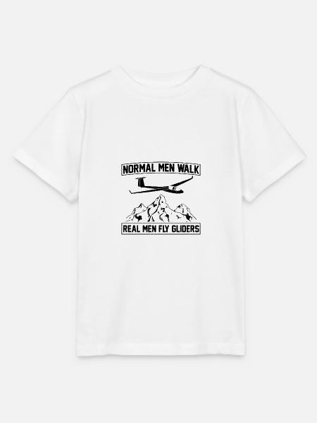 Segelfliegen | Segelflug Segelflieger Geschenkidee - Stanley/Stella Kinder T-Shirt MINI CREATOR - Weiß