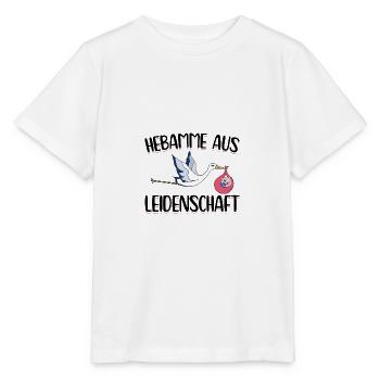 Hebamme - Stanley/Stella Kinder T-Shirt MINI CREATOR  - Weiß - Vorne - Maike (125cm)