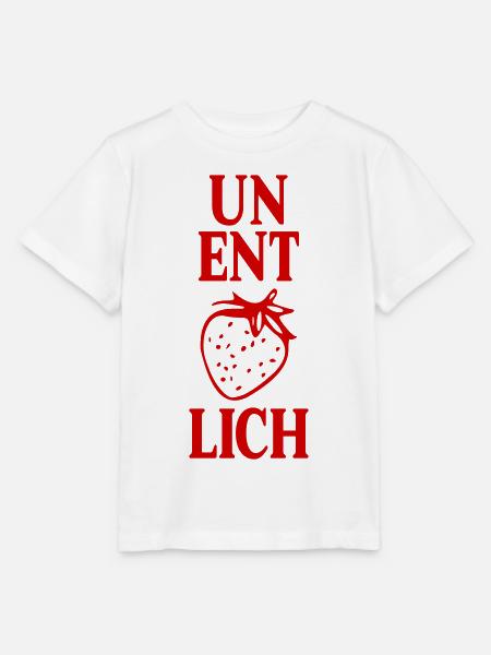 Erdbeere Unentbehrlich - Stanley/Stella Kinder T-Shirt MINI CREATOR  - Weiß
