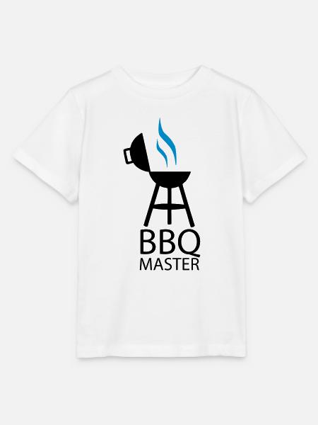 BBQ master 2clr - Stanley/Stella Kinder T-Shirt MINI CREATOR - Weiß