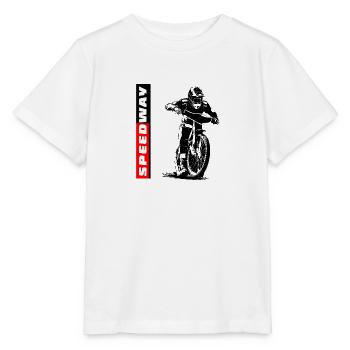 Speedway - Motorcycle Speedway - Stanley/Stella MINI CREATOR Kids’ T-Shirt - white - Front - Maike (125cm)