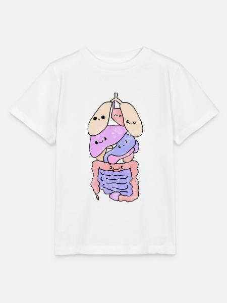Organe Anatomie biologie - Stanley/Stella Kinder T-Shirt MINI CREATOR  - Weiß