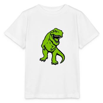 T-rex - T-shirt bio MINI CREATOR Stanley/Stella Enfant - blanc - Devant - Maike (125cm)