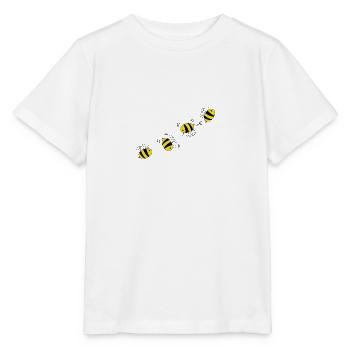 Bee - Stanley/Stella MINI CREATOR Kids’ T-Shirt - white - Front - Maike (125cm)