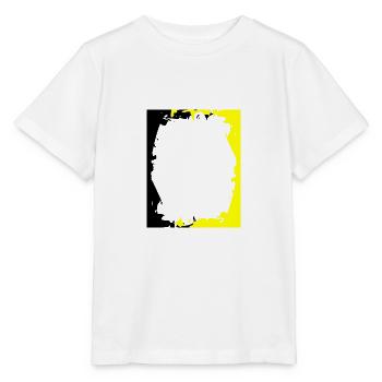 farbiger Krach Rahmen - Stanley/Stella Kinder T-Shirt MINI CREATOR  - Weiß - Vorne - Maike (125cm)