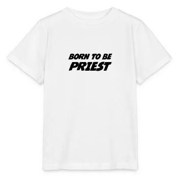 Pfarrer / Priester / Katholisch / Religion - Stanley/Stella Kinder T-Shirt MINI CREATOR  - Weiß - Vorne - Maike (125cm)