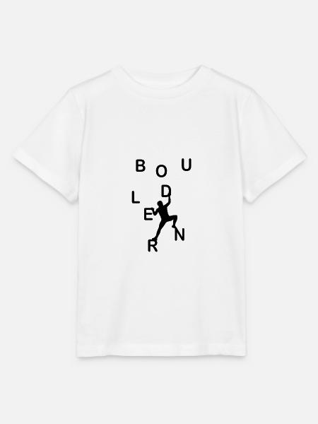Bouldern - Stanley/Stella Kinder T-Shirt MINI CREATOR - Weiß