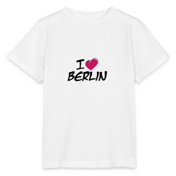 I love Berlin / Ich liebe Berlin - T-shirt bio MINI CREATOR Stanley/Stella Enfant - blanc - Devant - Maike (125cm)