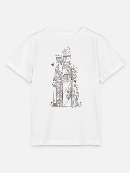 König und Königin - Stanley/Stella Kinder T-Shirt MINI CREATOR  - Weiß
