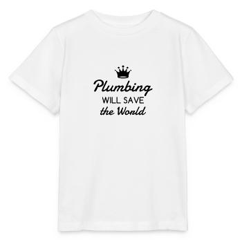 Klempner / Sanitär / Arbeit / Job - Stanley/Stella Kinder T-Shirt MINI CREATOR  - Weiß - Vorne - Maike (125cm)