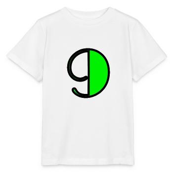 9. 9 YEARS. 9th ANNIVERSARY. BIRTHDAY 9 YEARS. 9 - Stanley/Stella MINI CREATOR Kids’ T-Shirt - white - Front - Maike (125cm)