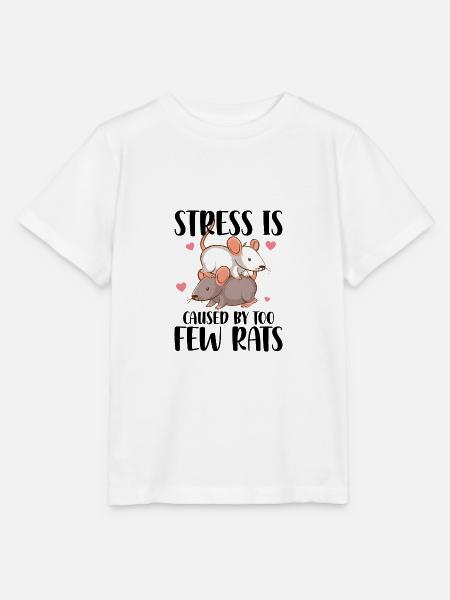 Ratten - Stanley/Stella Kinder T-Shirt MINI CREATOR - Weiß