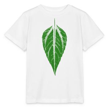Leaf Jerusalem artichoke - Stanley/Stella MINI CREATOR Kids’ T-Shirt - white - Front - Maike (125cm)