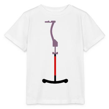 SKIING SKI LIFT BUTTON LIFT - Stanley/Stella MINI CREATOR Kids’ T-Shirt - white - Front - Maike (125cm)