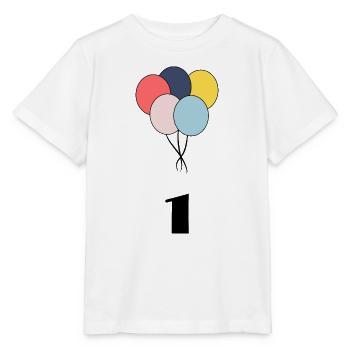 1. 1 year. 1st ANNIVERSARY. 1 YEAR ANNIVERSARY ANNIVERSARY. - Stanley/Stella MINI CREATOR Kids’ T-Shirt - white - Front - Maike (125cm)