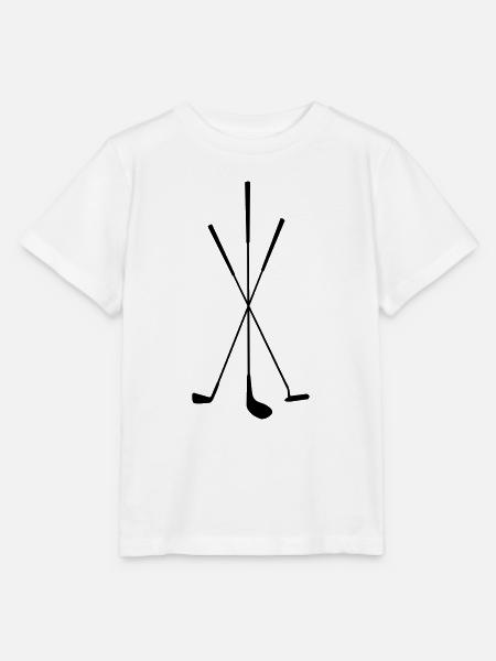 Golf - Golfschläger - Stanley/Stella Kinder T-Shirt MINI CREATOR  - Weiß