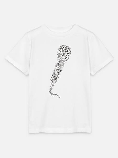 Poetry Slam Mic - Stanley/Stella Kinder T-Shirt MINI CREATOR - Weiß