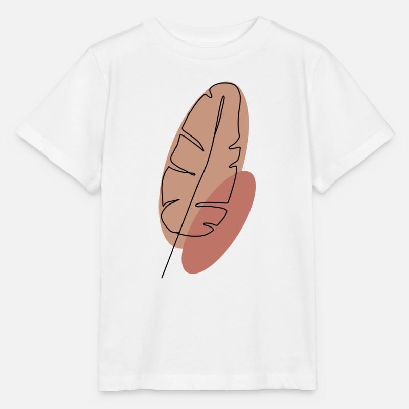 Feder - Stanley/Stella Kinder T-Shirt MINI CREATOR  - Weiß