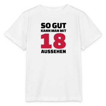 18 Geburtstag - Stanley/Stella Kinder T-Shirt MINI CREATOR  - Weiß - Vorne - Maike (125cm)
