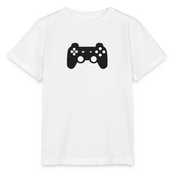 Schwarzer Spielkonsolen Controller Geschenk Idee - Stanley/Stella Kinder T-Shirt MINI CREATOR  - Weiß - Vorne - Maike (125cm)