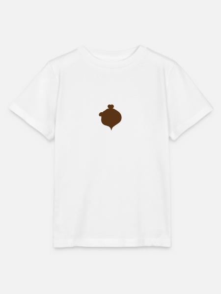 Kaffee - Stanley/Stella Kinder T-Shirt MINI CREATOR  - Weiß