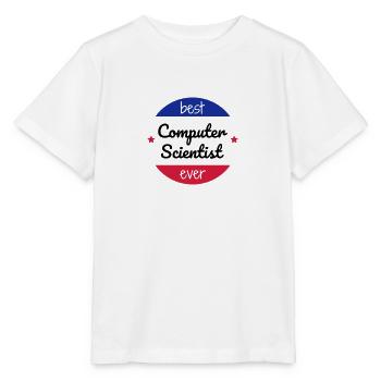 Computer / Informatiker / Aussenseiter / Ingenieur - Stanley/Stella Kinder T-Shirt MINI CREATOR  - Weiß - Vorne - Maike (125cm)