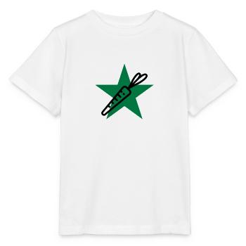 Vegetarier / Vegetarismus / Vegan / Vegetarierin - Stanley/Stella Kinder T-Shirt MINI CREATOR  - Weiß - Vorne - Maike (125cm)