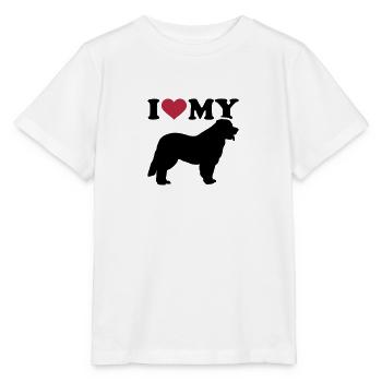Leonberger - Stanley/Stella Kinder T-Shirt MINI CREATOR  - Weiß - Vorne - Maike (125cm)