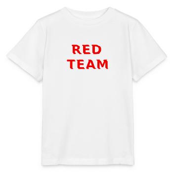 Red Team - Stanley/Stella Kinder T-Shirt MINI CREATOR  - Weiß - Vorne - Maike (125cm)