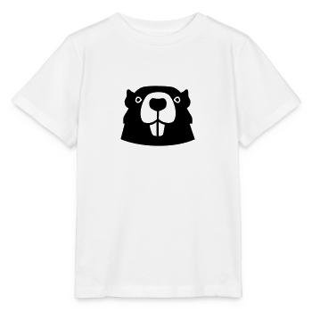 Biber - Stanley/Stella Kinder T-Shirt MINI CREATOR  - Weiß - Vorne - Maike (125cm)