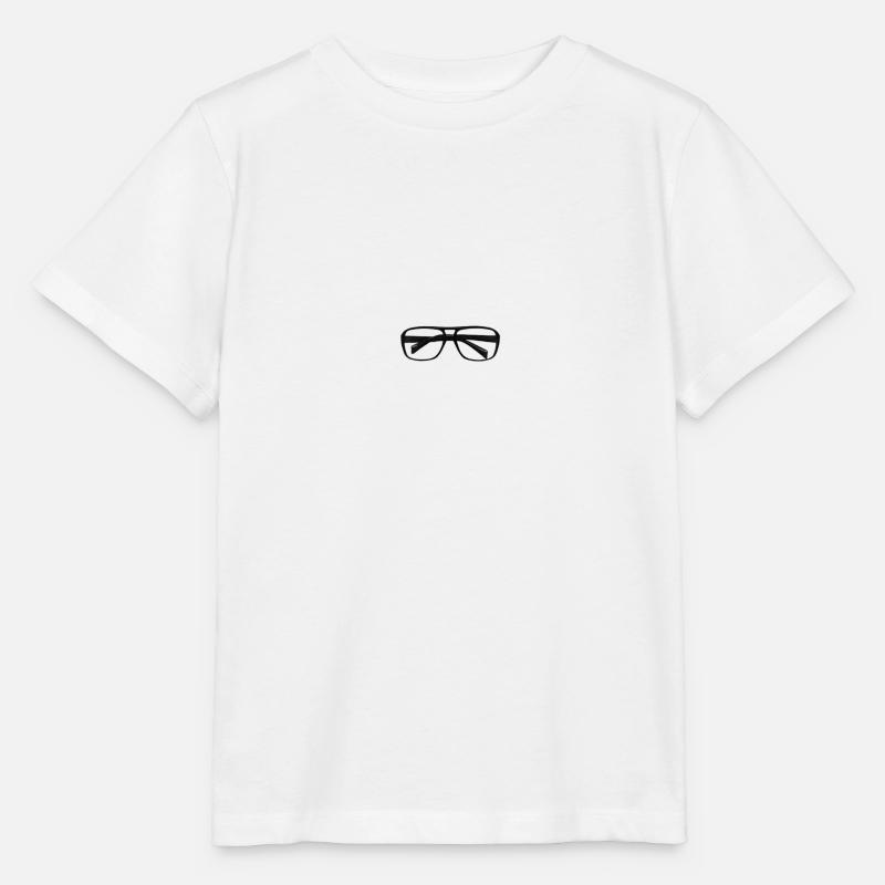 Lunettes - T-shirt bio MINI CREATOR Stanley/Stella Enfant - blanc
